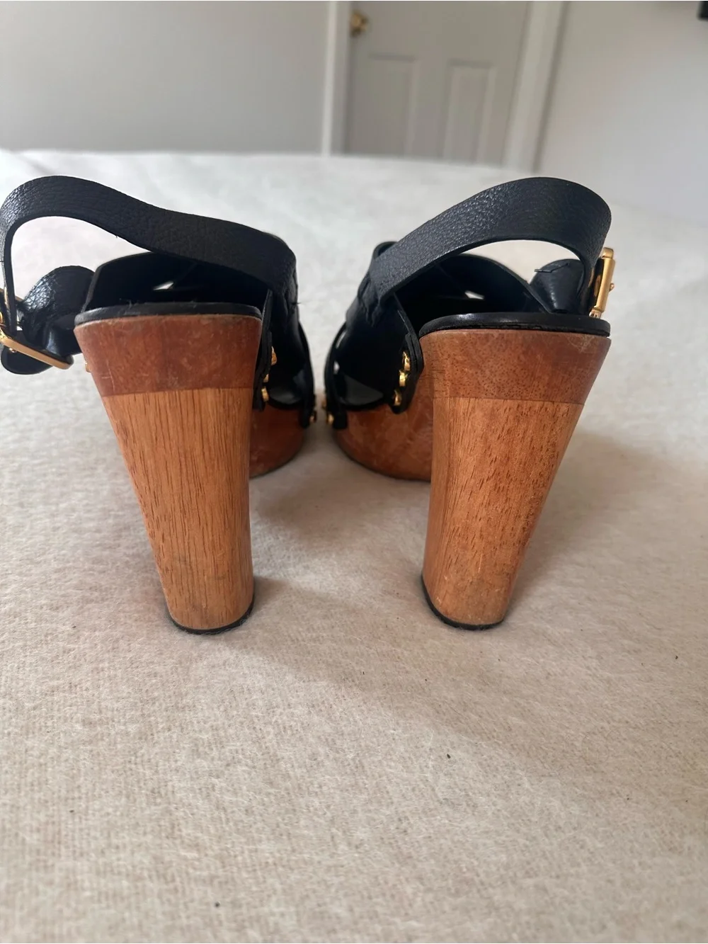 Tory Burch black woven